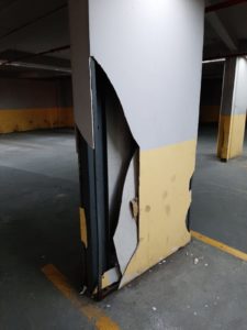 Kapalı otopark eski hali